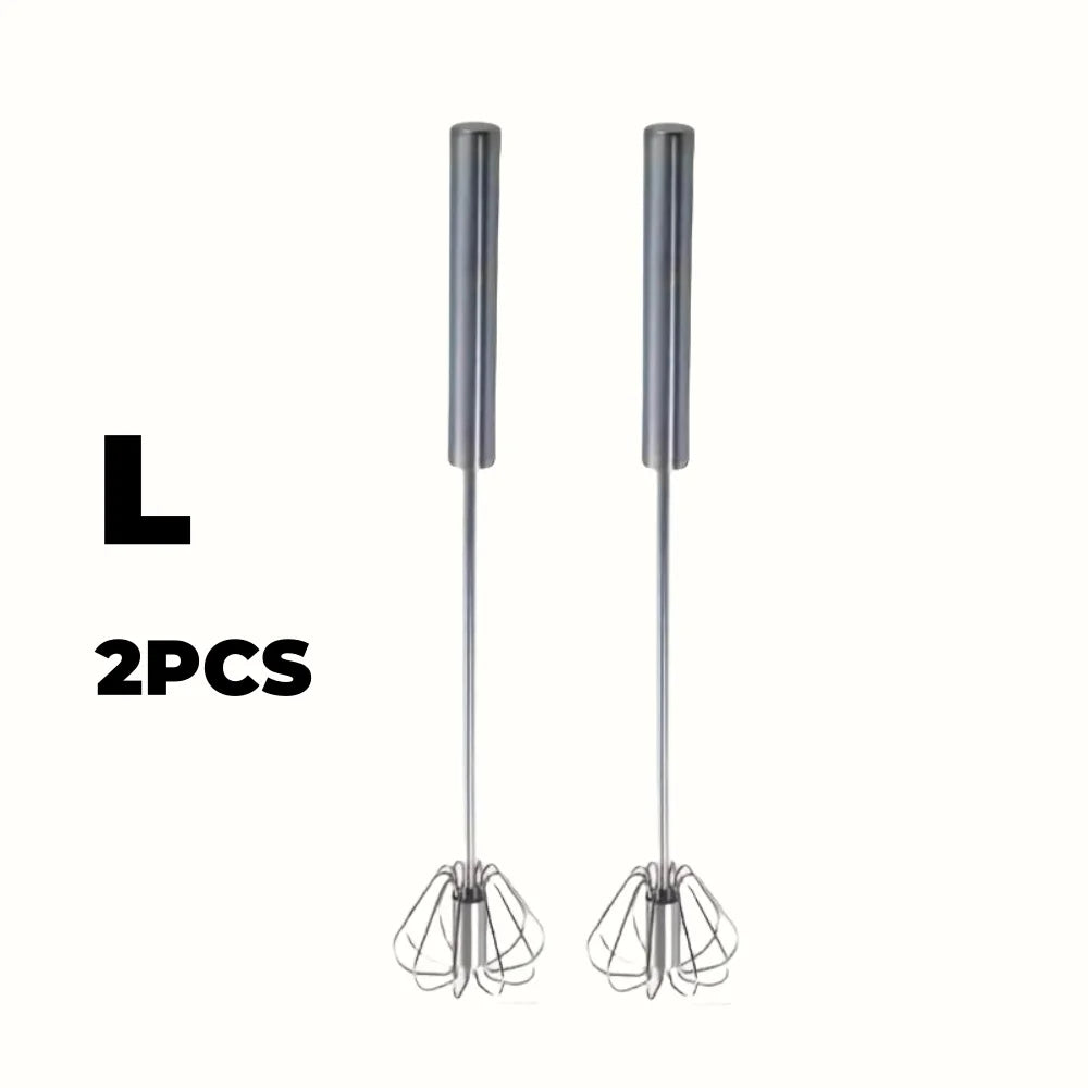 Semi-Automatic Stainless Steel Egg Beater