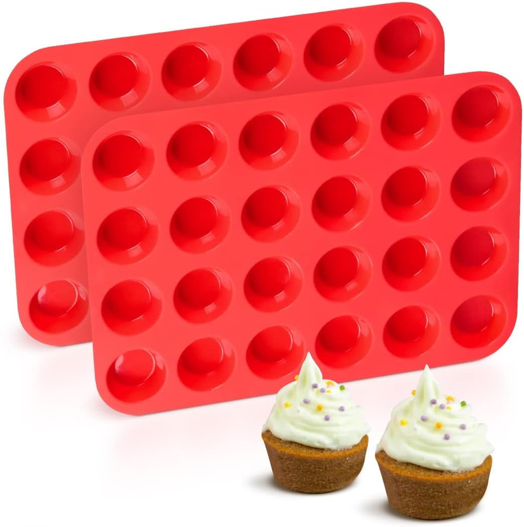 Silicone Muffin Pan – 12 Cup