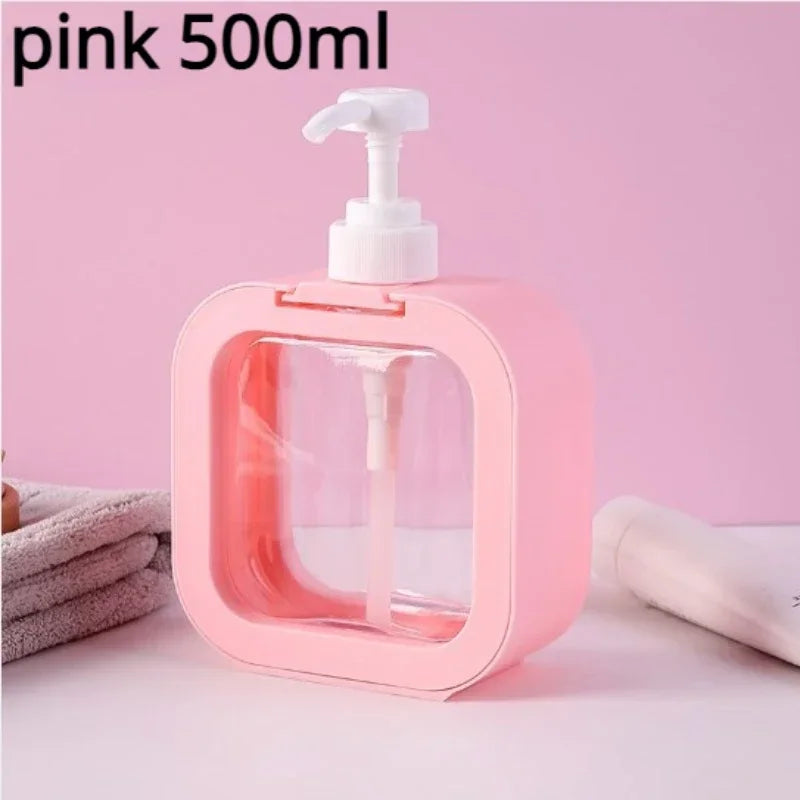 Refillable Travel Pump Dispenser 500ml