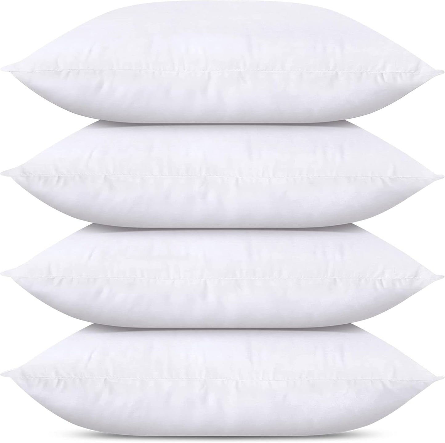Classic White Throw Pillows