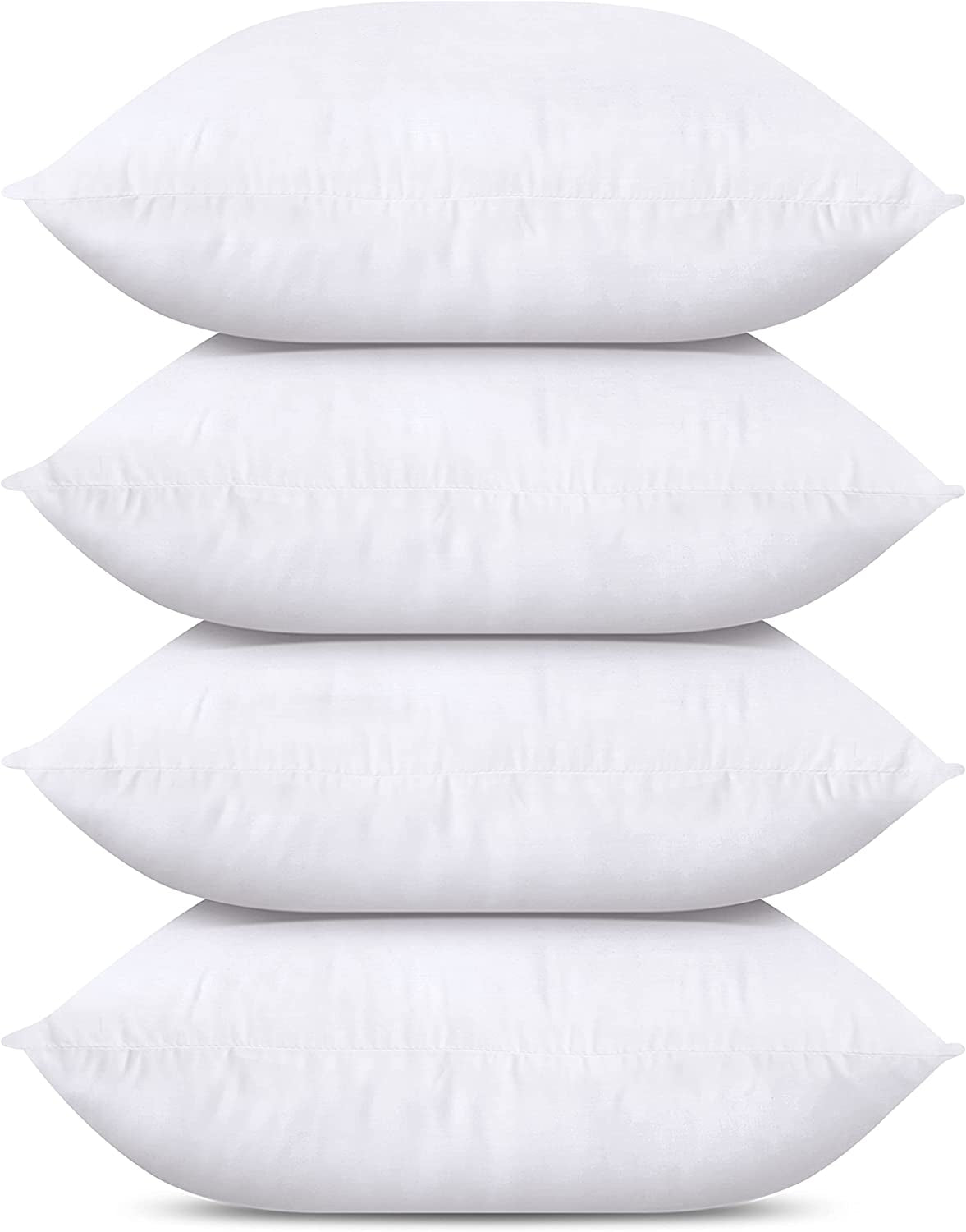 Classic White Throw Pillows