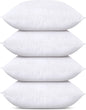 Classic White Throw Pillows