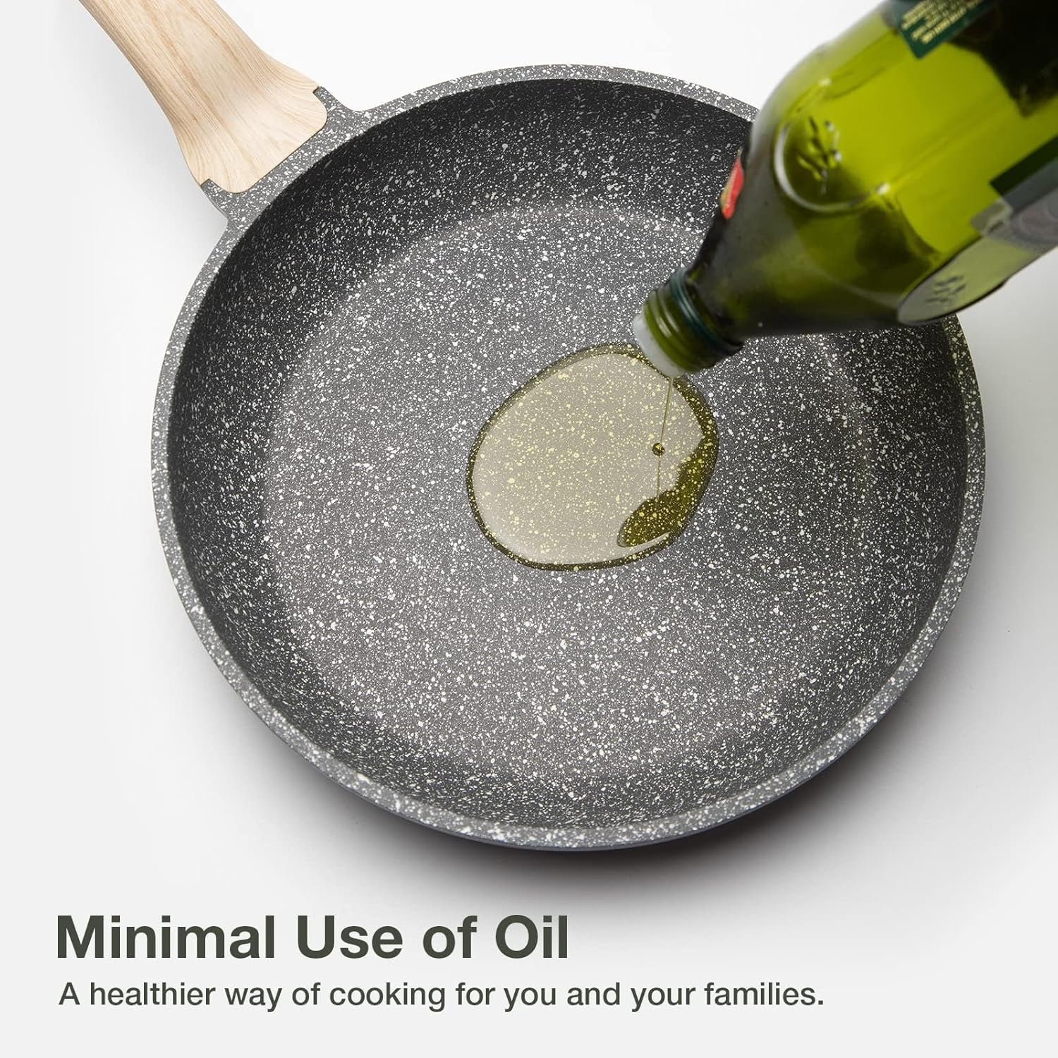 Granite Nonstick Fry Pan Collection