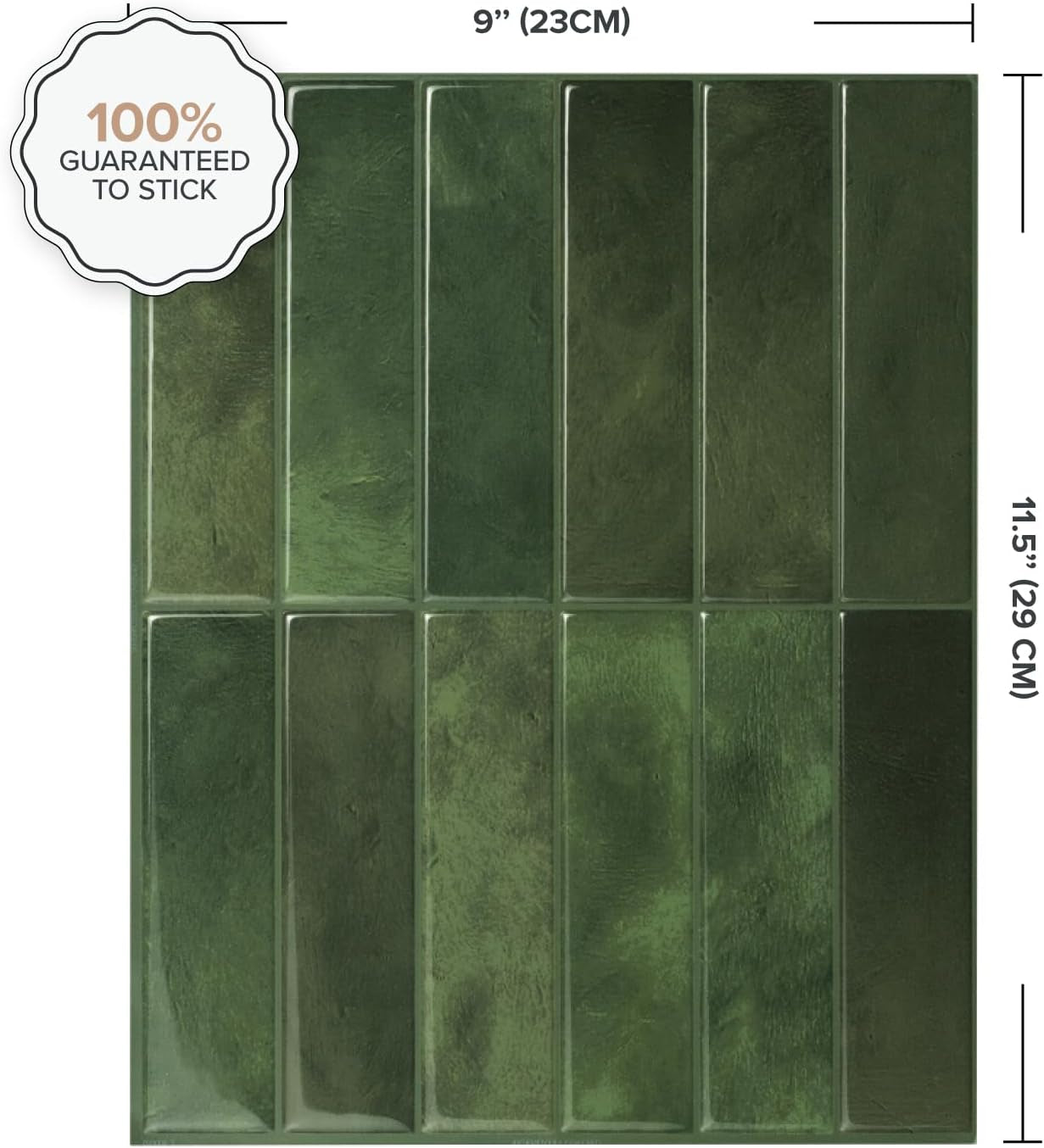 Peel & Stick Backsplash Tiles, 5 Sheets
