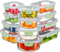 Refined Glass Containers — Freshness Preserved, Effortlessly Secure