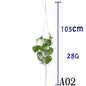 Handwoven Cotton Plant Hanger