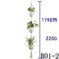 Handwoven Cotton Plant Hanger