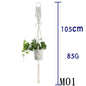 Handwoven Cotton Plant Hanger