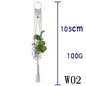 Handwoven Cotton Plant Hanger