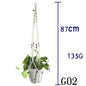 Handwoven Cotton Plant Hanger