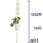 Handwoven Cotton Plant Hanger