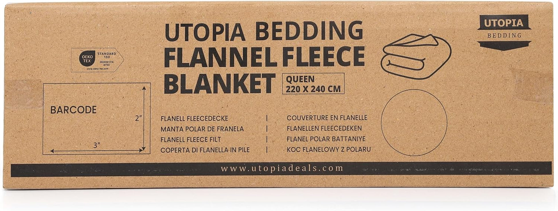Refined Fleece Blanket — Timeless Warmth, Instant Comfort