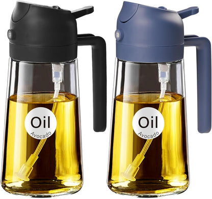16oz Glass Olive Oil Sprayer & Dispenser
