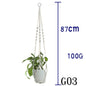 Handwoven Cotton Plant Hanger
