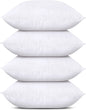 Classic White Throw Pillows
