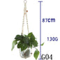 Handwoven Cotton Plant Hanger