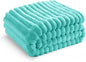 Gentlesoft White Fleece Throw Blanket