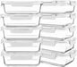 Glass Meal Prep Containers – 30oz, 10 Pack