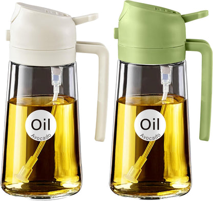 16oz Glass Olive Oil Sprayer & Dispenser
