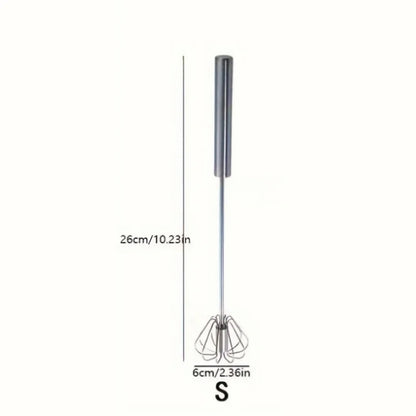 Semi-Automatic Stainless Steel Egg Beater