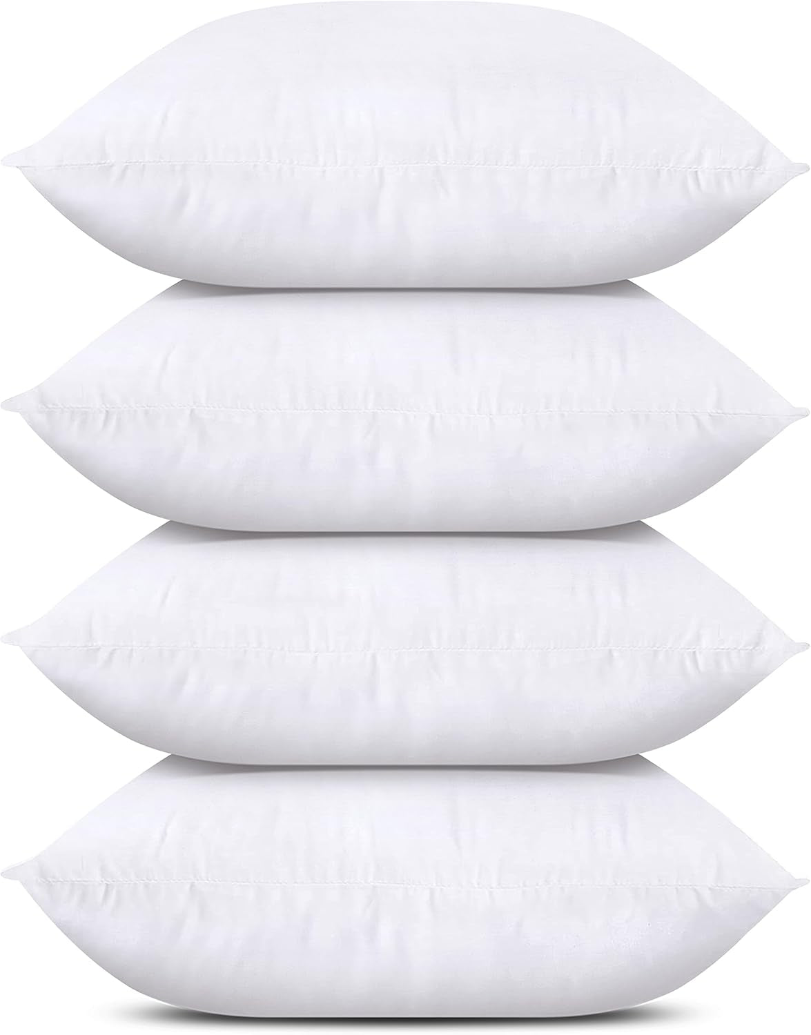Classic White Throw Pillows