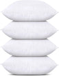 Classic White Throw Pillows