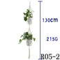 Handwoven Cotton Plant Hanger