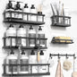 Rustproof Shower Caddy Set – 6 Pack