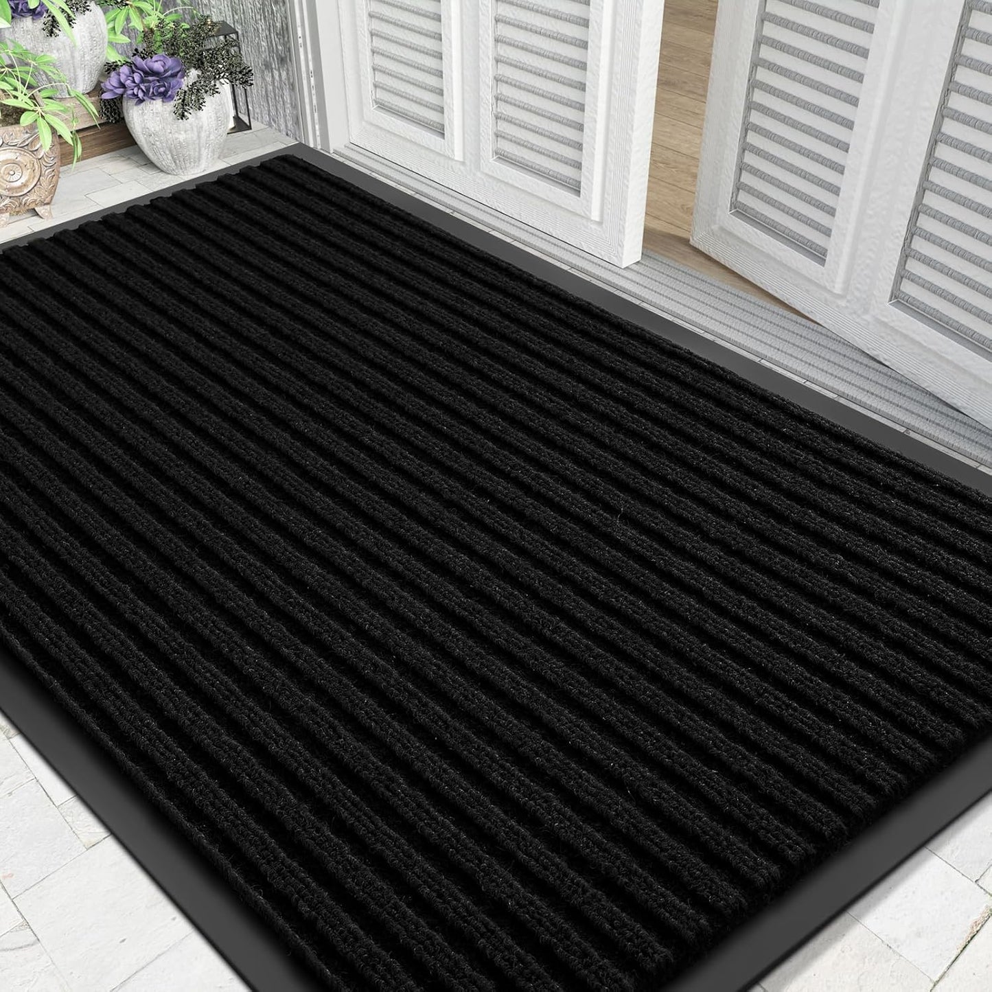 Heavy Duty Welcome Mat for Indoor & Outdoor Use