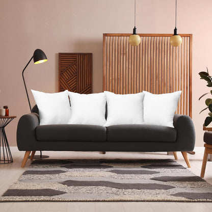 Classic White Throw Pillows