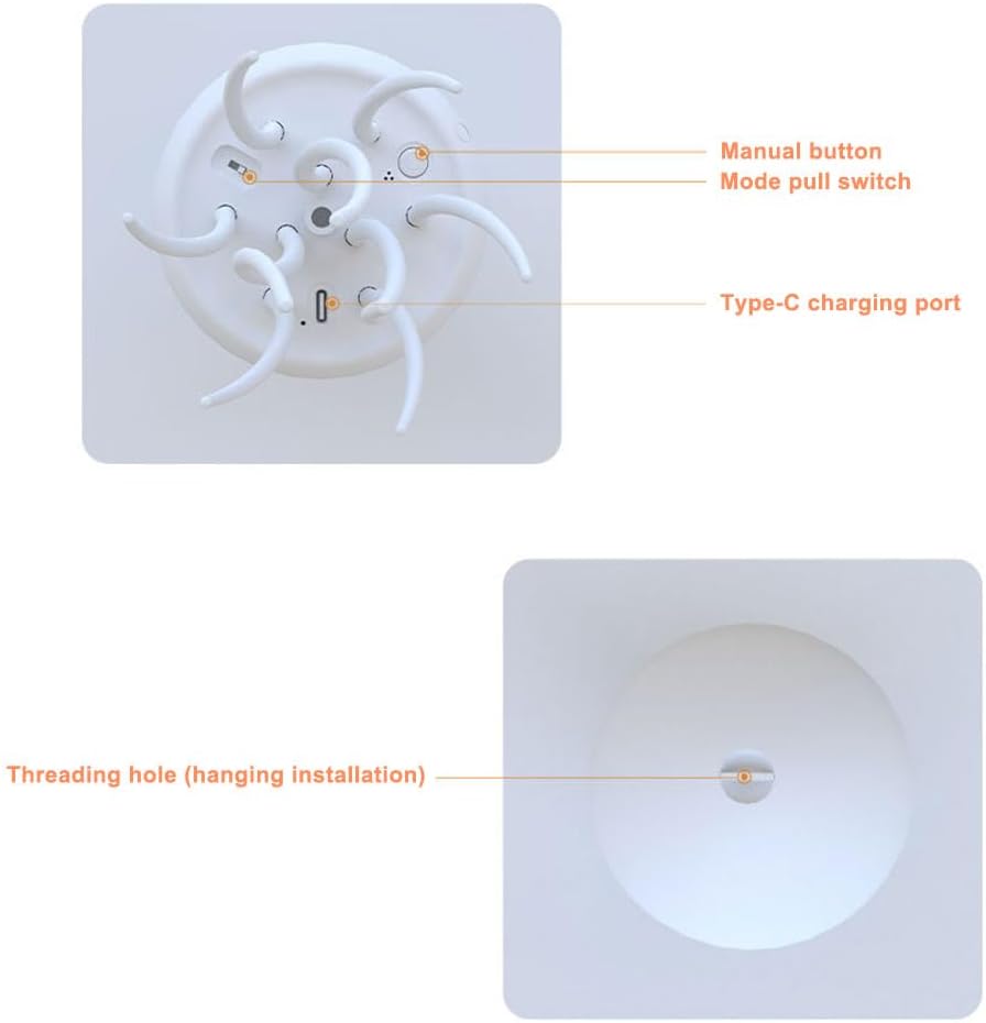 Rechargeable RGB Jellyfish Lamp with Sound Control