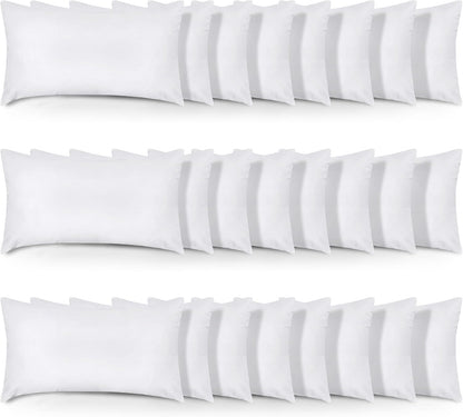 Classic White Throw Pillows
