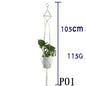 Handwoven Cotton Plant Hanger