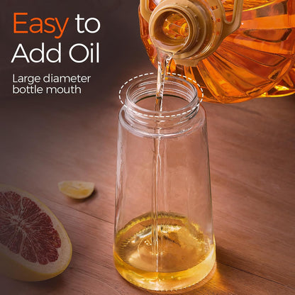16oz Glass Olive Oil Sprayer & Dispenser