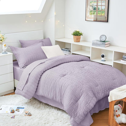 Seersucker Comforter Set – Full Size