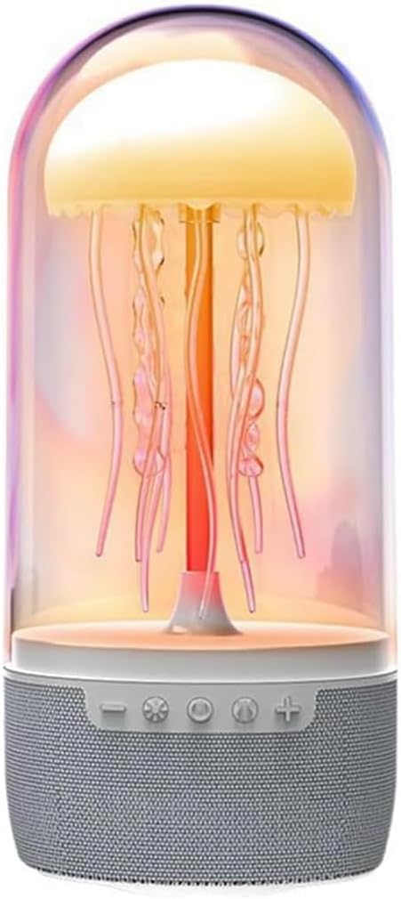 Rechargeable RGB Jellyfish Lamp with Sound Control