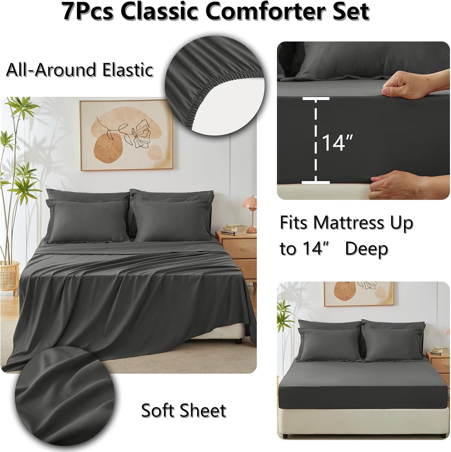 Timeless Comforter Set — Complete Serenity, Effortless Elegance