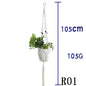Handwoven Cotton Plant Hanger