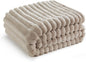 Gentlesoft White Fleece Throw Blanket