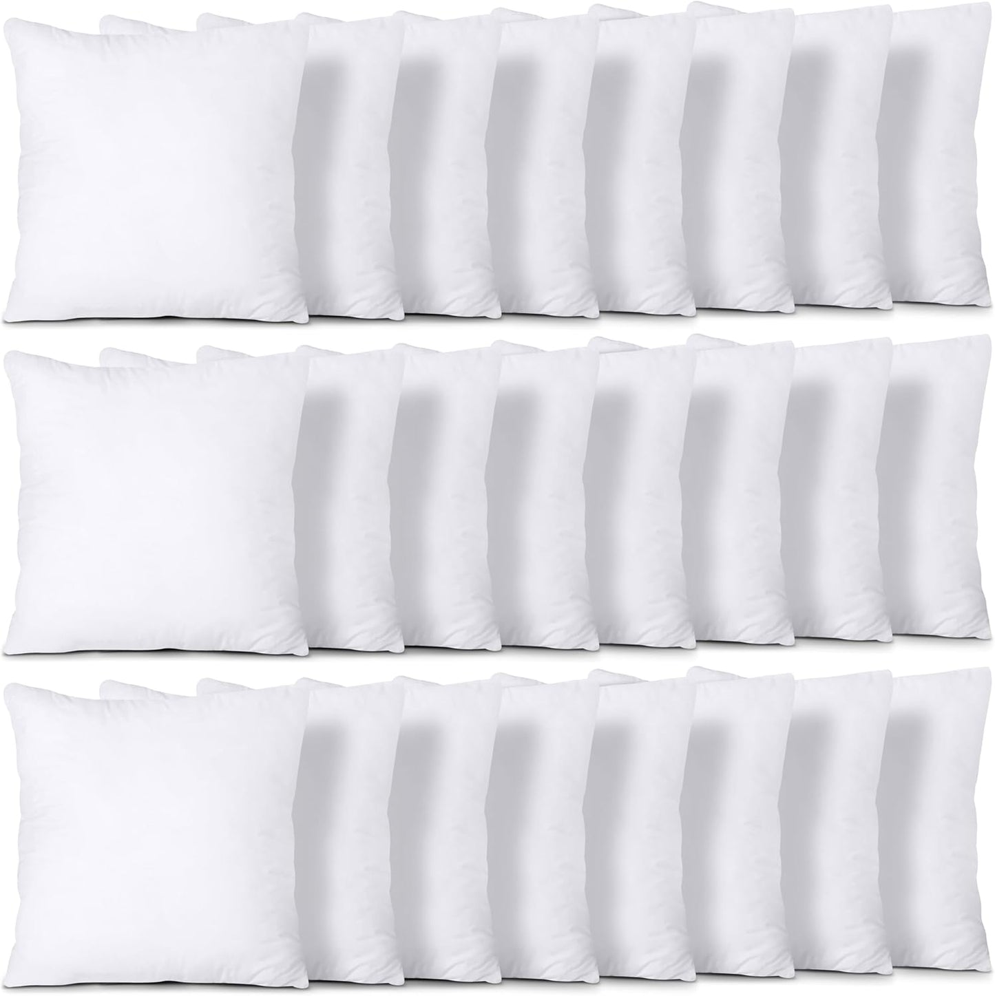 Classic White Throw Pillows
