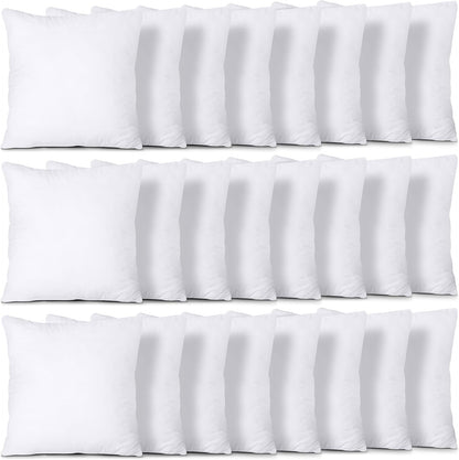 Classic White Throw Pillows