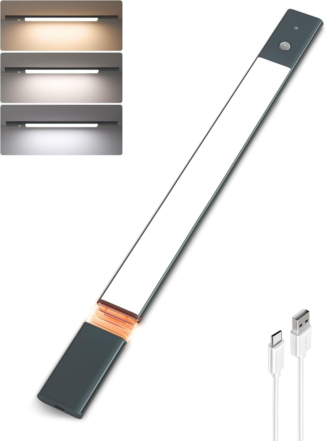 Rechargeable Motion Sensor Cabinet Light, 76 LEDs