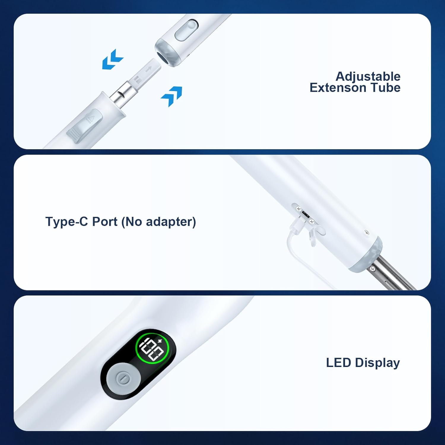 Electric Spin Scrubber with Dual Speed & 6 Heads