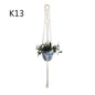Handwoven Cotton Plant Hanger