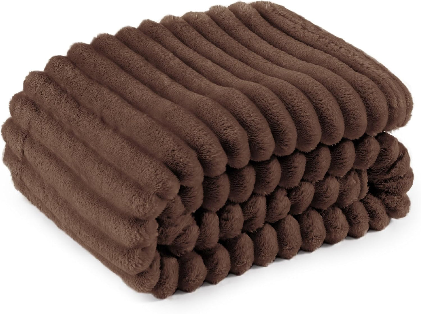 Gentlesoft White Fleece Throw Blanket