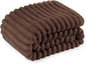 Gentlesoft White Fleece Throw Blanket
