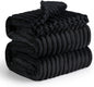 Gentlesoft White Fleece Throw Blanket