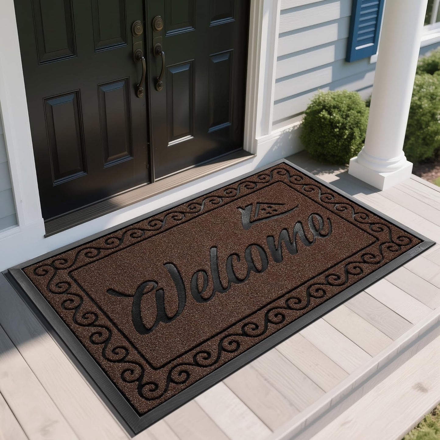 Heavy Duty Welcome Mat for Indoor & Outdoor Use
