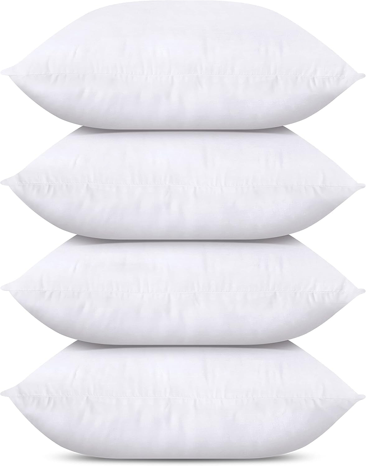 Classic White Throw Pillows