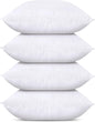 Classic White Throw Pillows